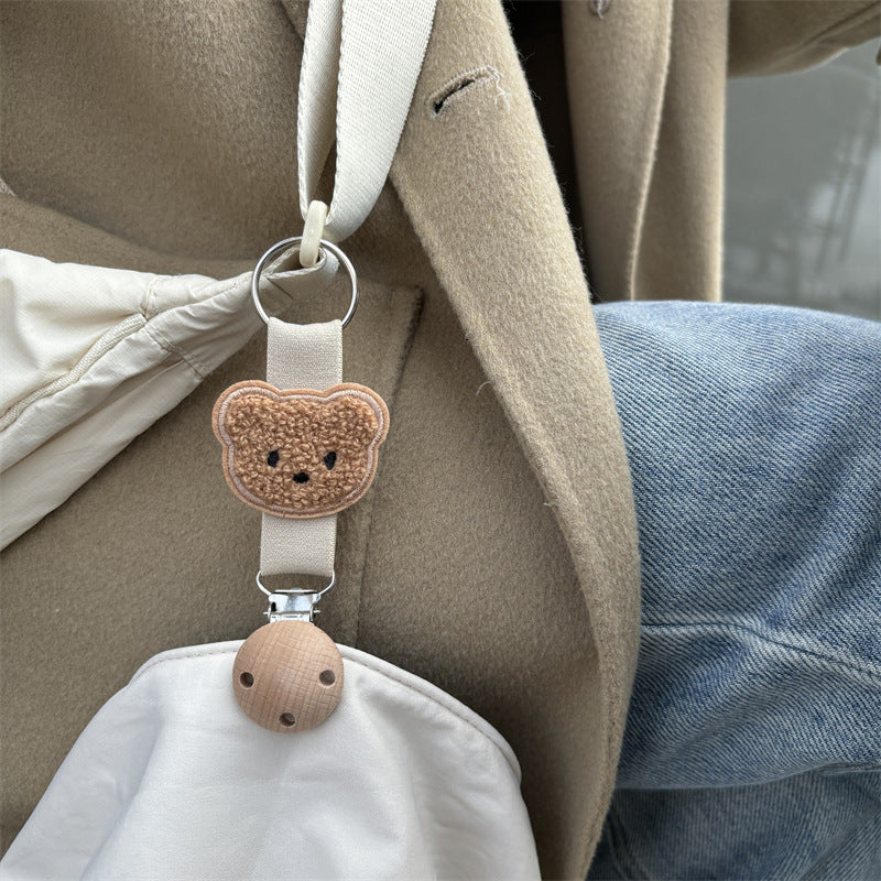 Flower Bear Travel Hat Clip Travel Bag Connection