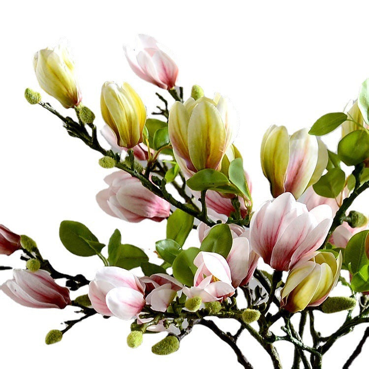 Magnolia Artificial Fake Flower Decoration