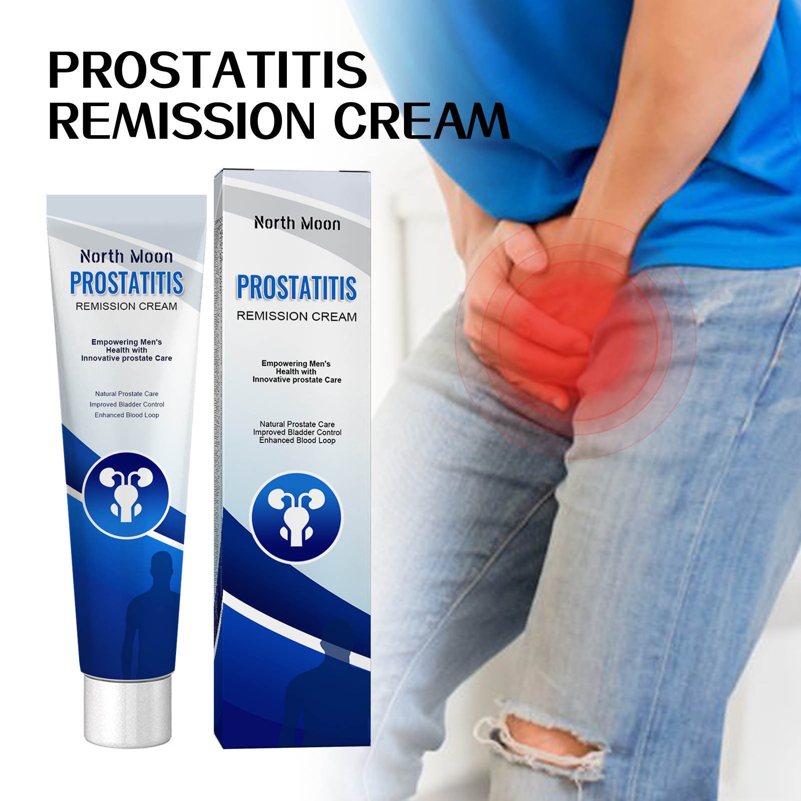 Qianqiankang Cream Soothing Male Prostate Discomfort Strengthening Kidney Body