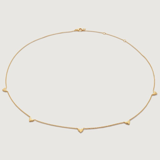 S925 Silver Plated Monica Small Wish Necklace