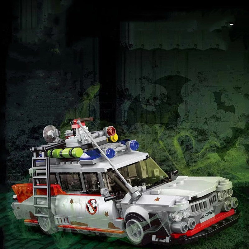 Ghost Catching Car Building Block Toy