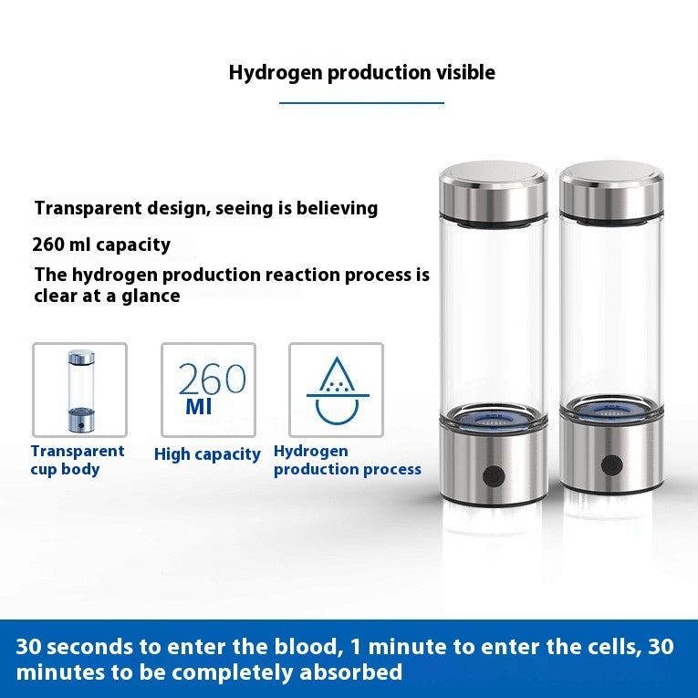 Hydrogen-rich Hydrogenrich Water Cup High Concentration Anion Electrolytic Water Cup