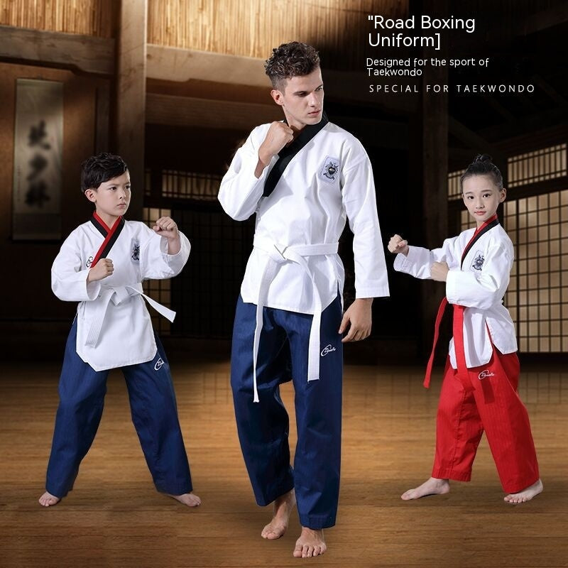 Adult And Children TKD Uniform Men's And Women's Competitive Training Wear