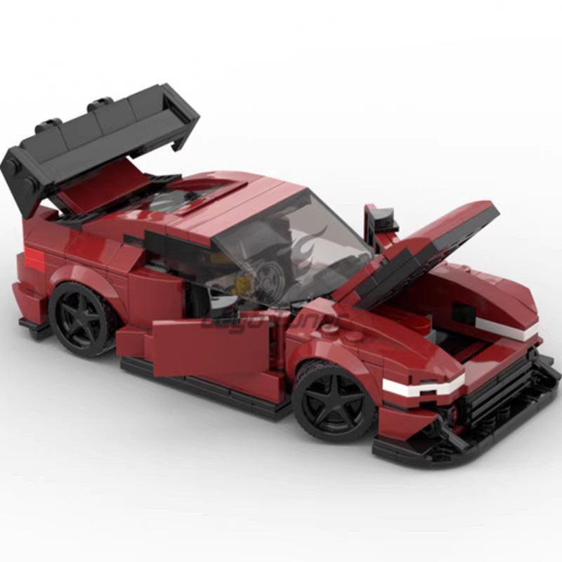 Creative Domestic Speed8 Grid Car Puzzle Car Model