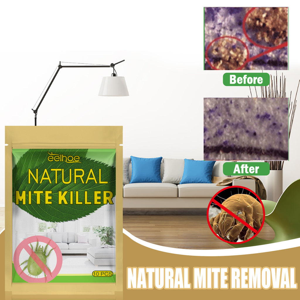 Natural Mite Removal Bag Home Bedroom Sofa Bed Clothes