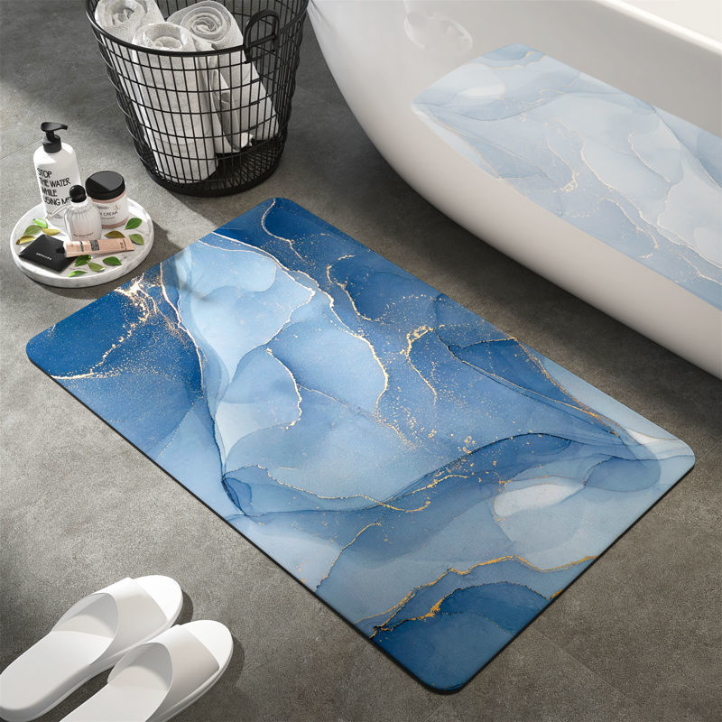 Diatom Ooze Bathroom Absorbent Non-slip Floor Mat