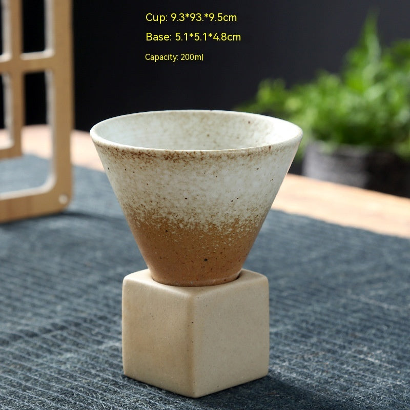 Stoneware Retro Concentrated Coffee Cup Japanese Style