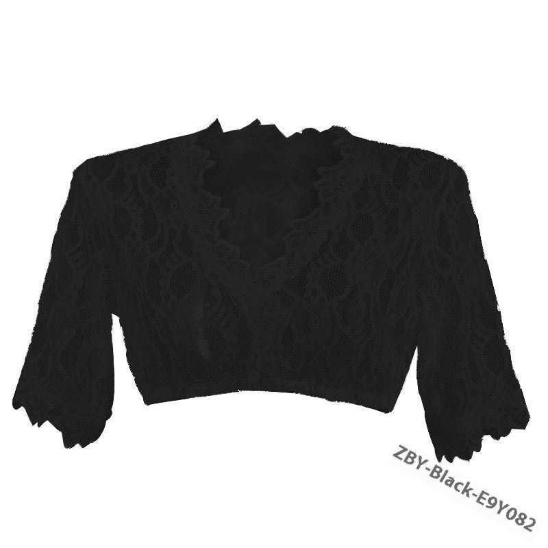 Underwear plus size women's lace mesh vest