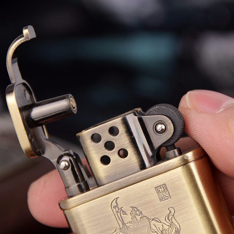 Metal Inflatable Grinding Wheel Flame Lighter