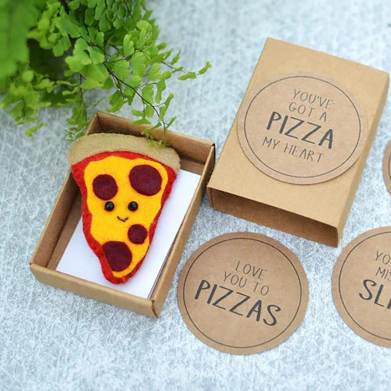 Creative Cute Pizza Friendship Gift Box