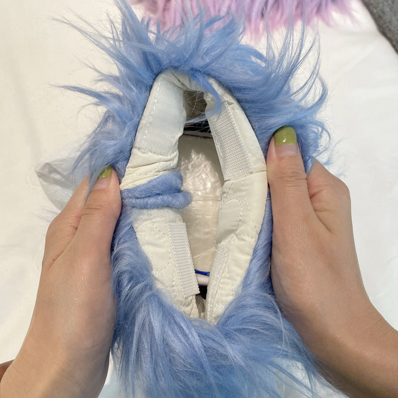 Dopamine Creative Cute Long Haired Dog Living Room Car Drawing Box