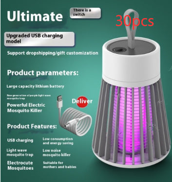 Electric Shock Mosquito Killing Lamp Indoor Outdoor Camping Mosquito Killer