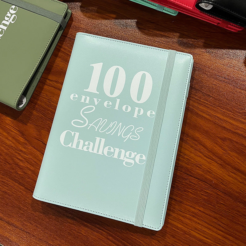 100 Days Challenge Hand Account Deposit And Savings Notebook
