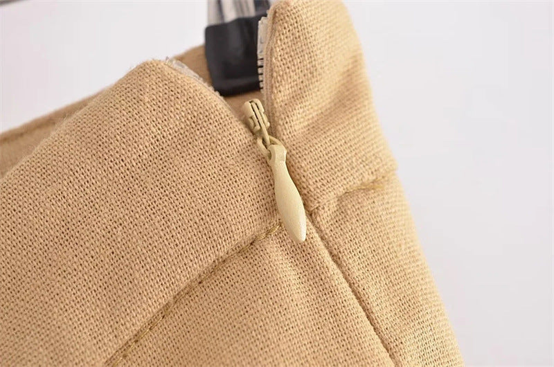 Women's Fashion Casual All-match Linen Blended Wrapping Towel Pants