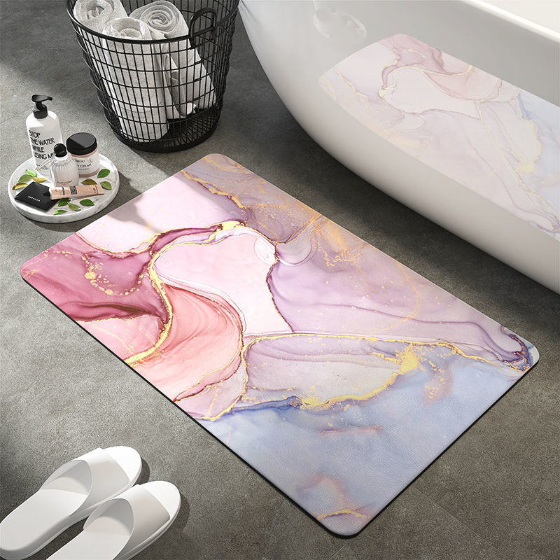 Diatom Ooze Bathroom Absorbent Non-slip Floor Mat
