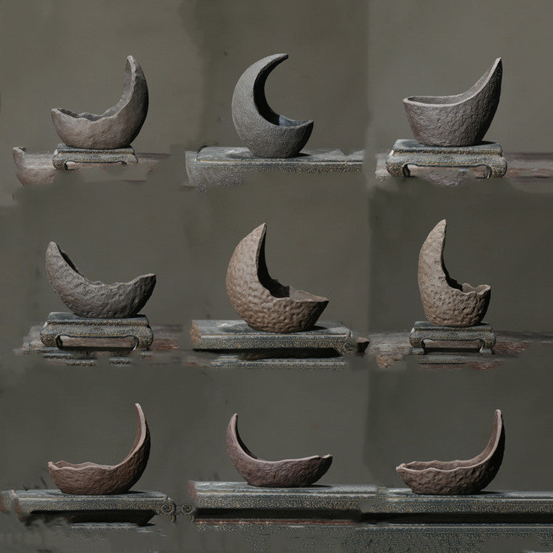 Purple Clay Flower Pot Southern Barbarian Alien Creativity