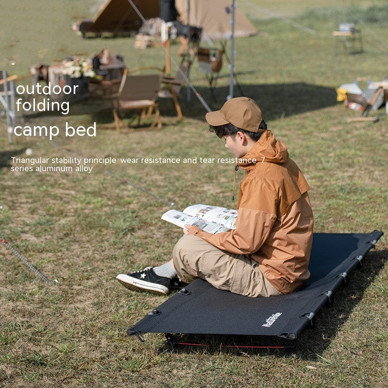 Portable Outdoor Folding Camp Bed