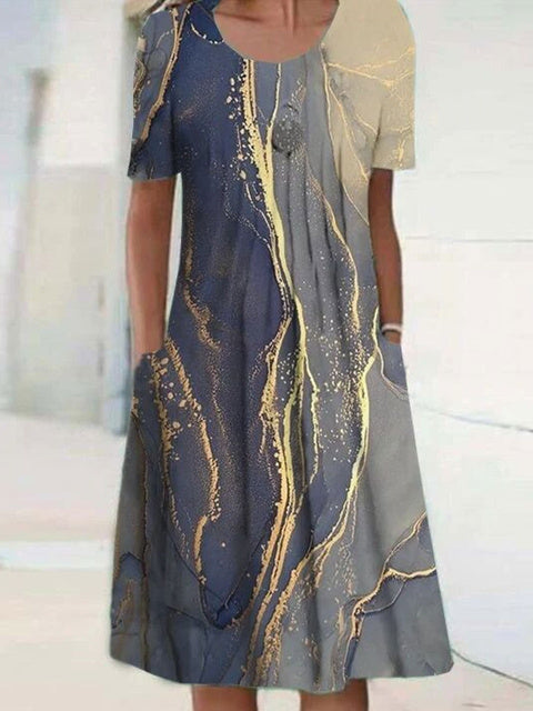 Fashion Elegant Women's Dress Relaxed Casual