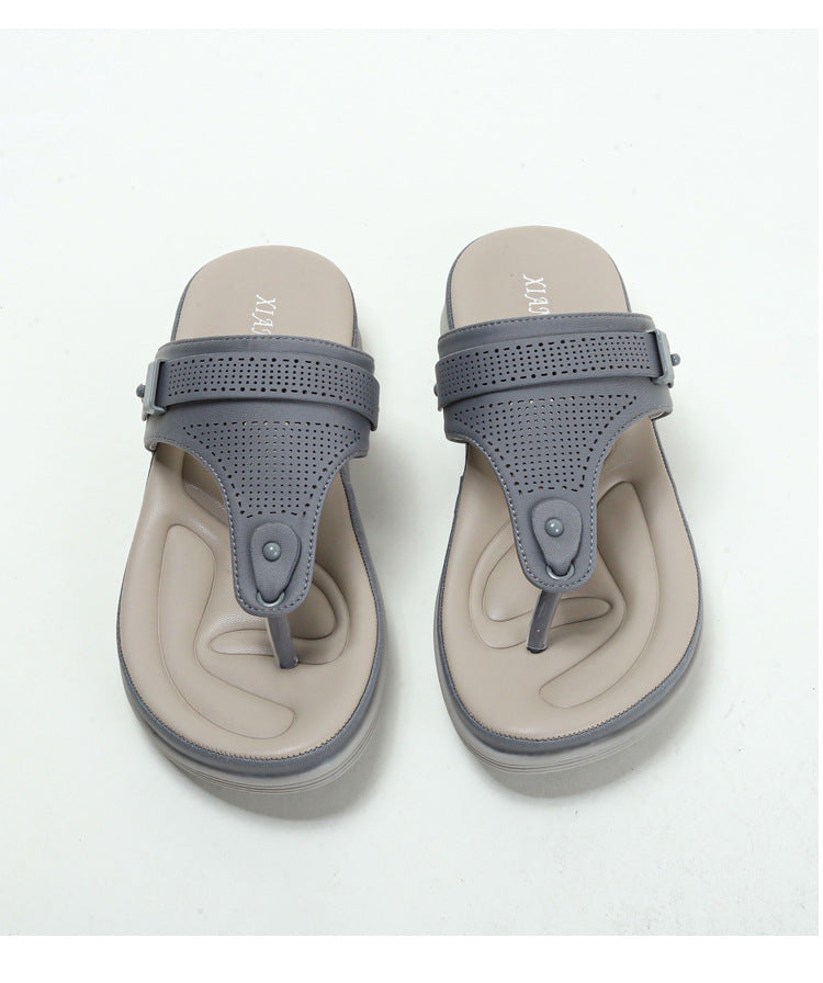 Women's Flip-flops Fashionable Thick-soled Sandals