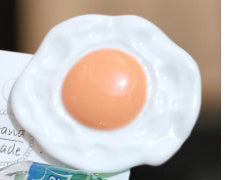 Rice, Poached Eggs, Melon Seeds, Corn Clip, Super Cute Simulation Food Mini Clip