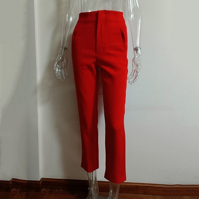 Women's Casual Fashion Straight Leg Pants