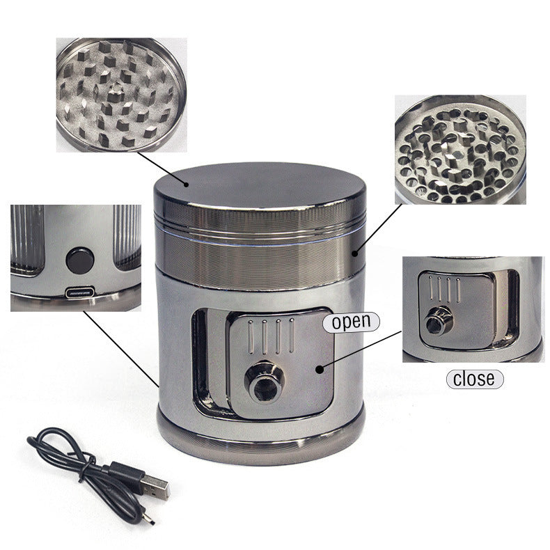 Side Large Sliding Door With Light Research Smoke Eliminator