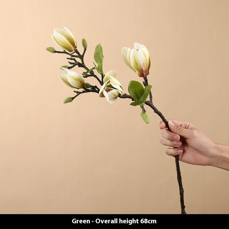 Magnolia Artificial Fake Flower Decoration