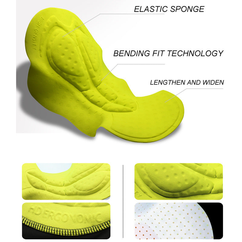 All Black Advanced Suspender Trousers Equipment Slim Version Silicone Cushion