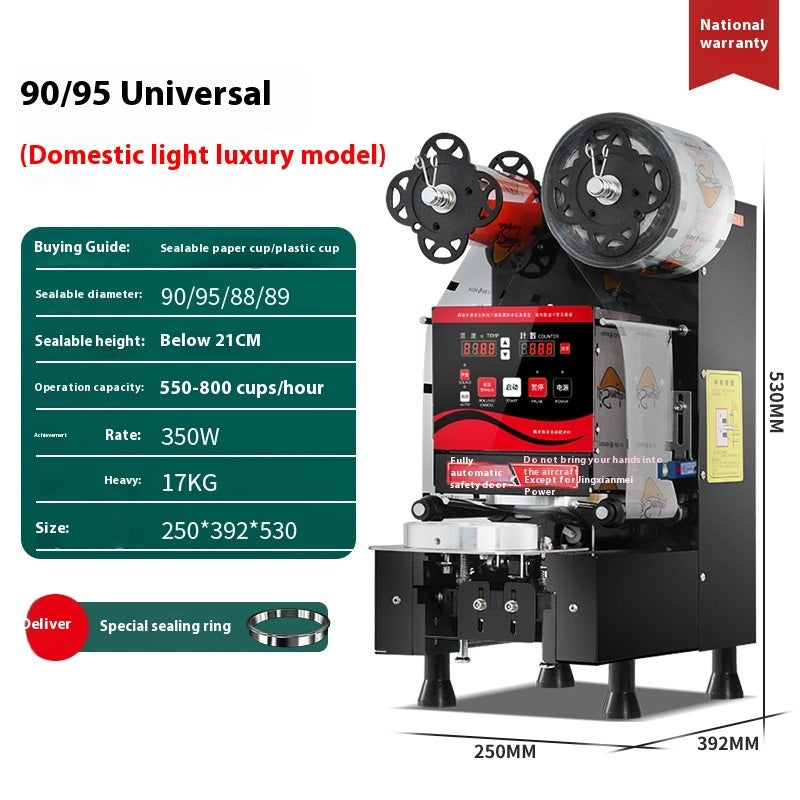 Commercial Intelligent Automatic Soybean Milk Film Sealing Machine