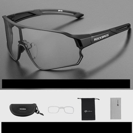 New Cycling Glasses Polarized Color Changing Windproof Myopia Running Sports