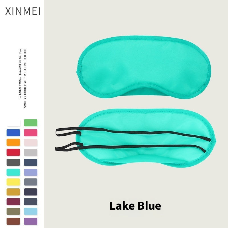 Polyester Shading Eye Mask Aviation Gift Color Game Disposable Travel Eye Shield