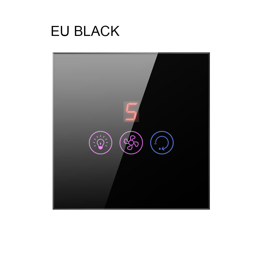 Home Fashion Minimalist Fan Light Speed Control Voice Control