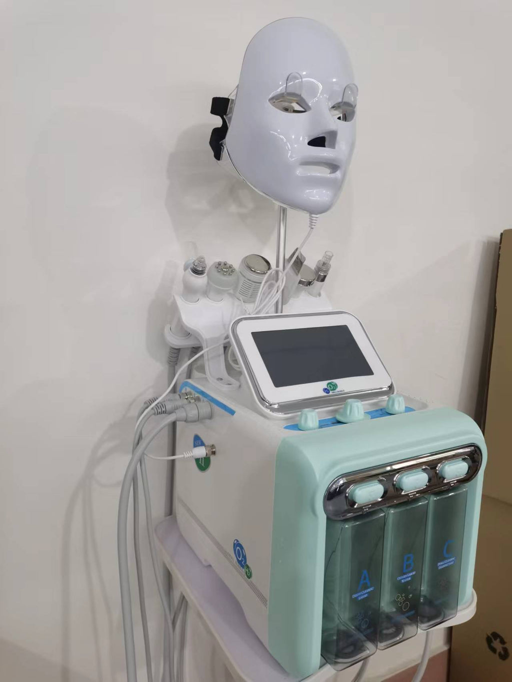 Clean Injection Water Light Introduction Hydrogen And Oxygen Second Generation Small Bubble Beauty Instrument