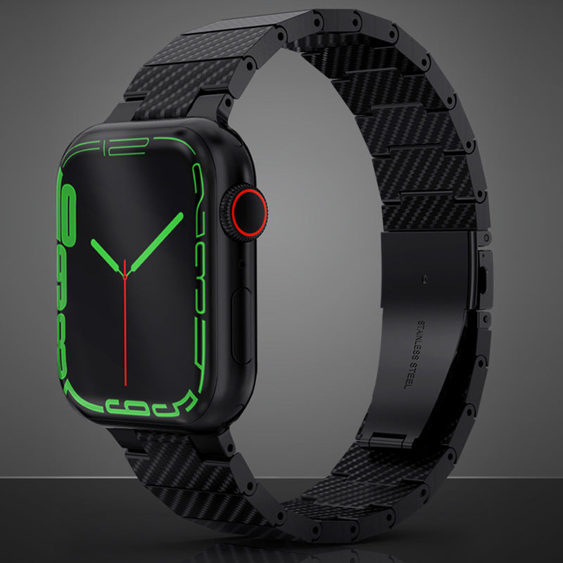 Carbon Fiber Strap Black Generation Lightweight Resin Strap