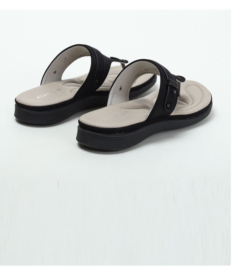Women's Flip-flops Fashionable Thick-soled Sandals