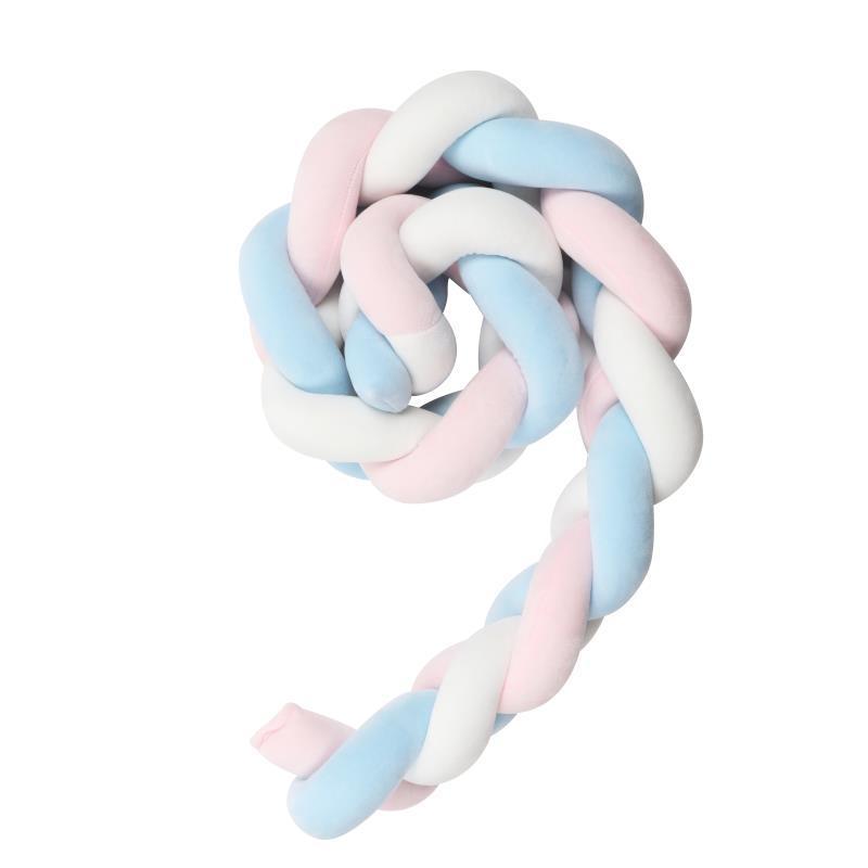 Knotted Long Pillow Three-strand Twist Spandex Bed Fence Baby