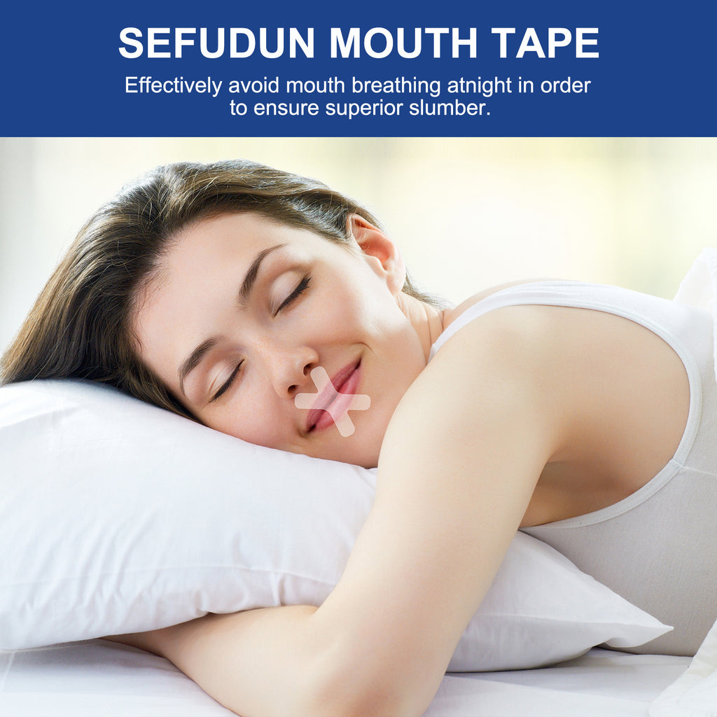 Adult And Children Sleep Open Mouth Stickers