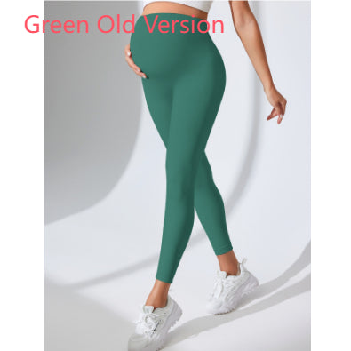 Pregnant Women Yoga Pants Slim High Waist Seamless Leggings Tight