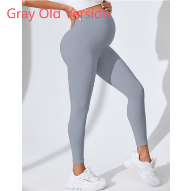 Pregnant Women Yoga Pants Slim High Waist Seamless Leggings Tight