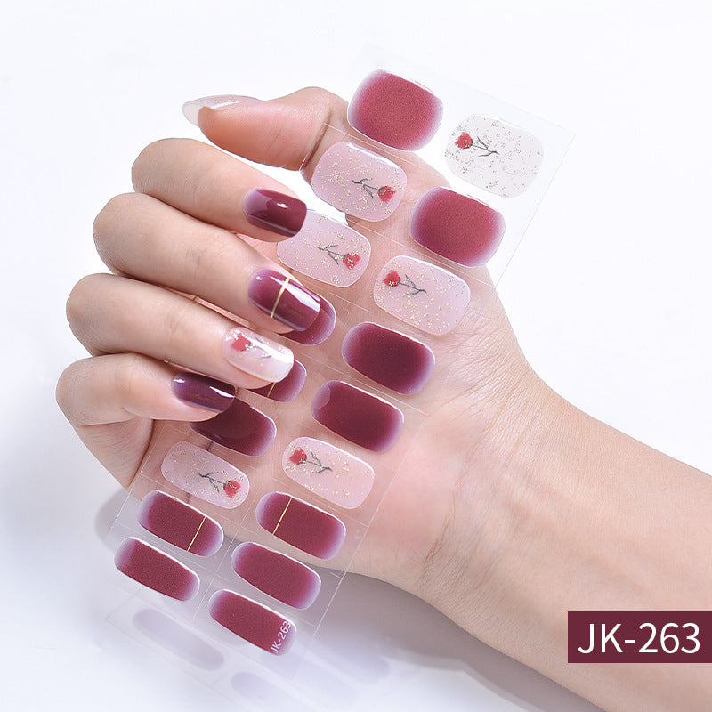 Women's Fashion Gel Nail Stickers