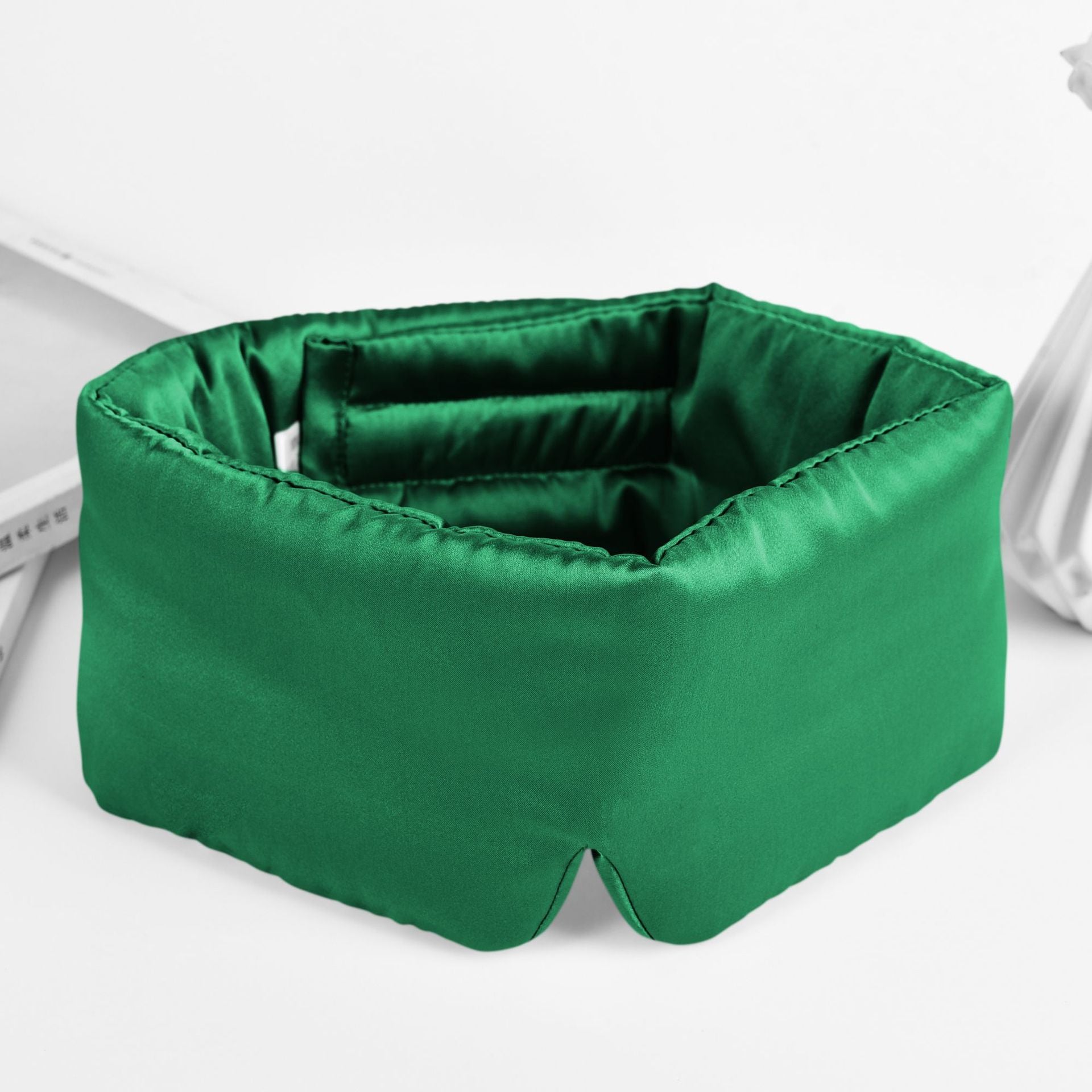 Silk Eye Mask For Sleep Shading Skin-friendly Breathable Ear Protection For Noise Reduction