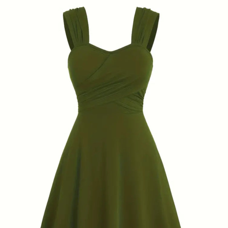 Green Waist Dress