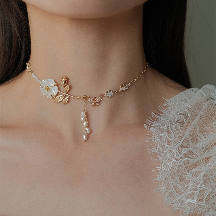 Women's Retro Court French Elegant Necklace