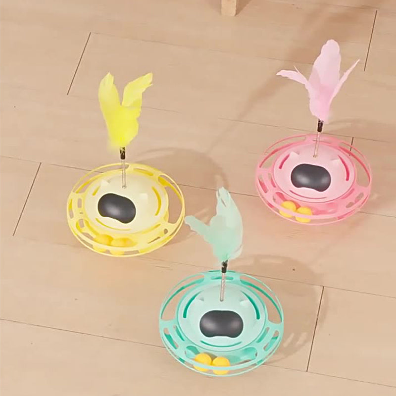 Cat Stick Cat Toy Self-hi To Relieve Boredom Cat Cat Tumbler Turntable Kitten Pet Cat Play Cat Products