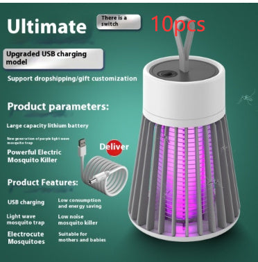 Electric Shock Mosquito Killing Lamp Indoor Outdoor Camping Mosquito Killer