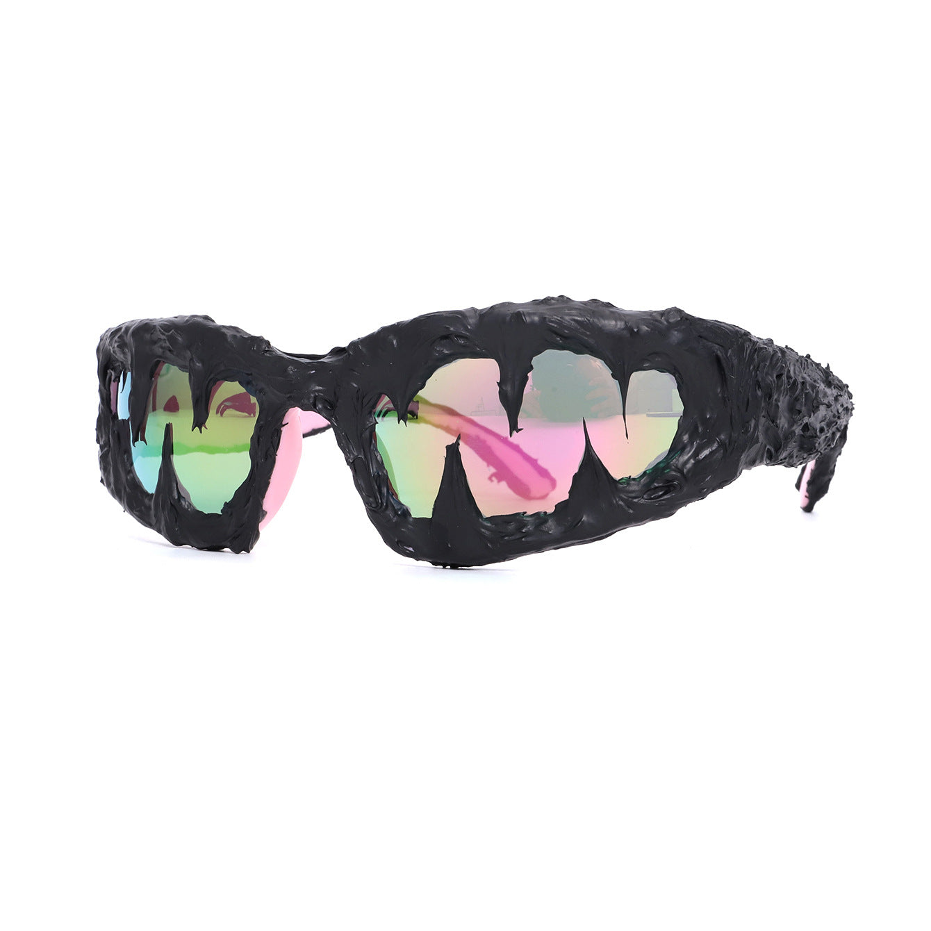 Men's And Women's Avant-garde Sunglasses Handmade Epoxy Resin