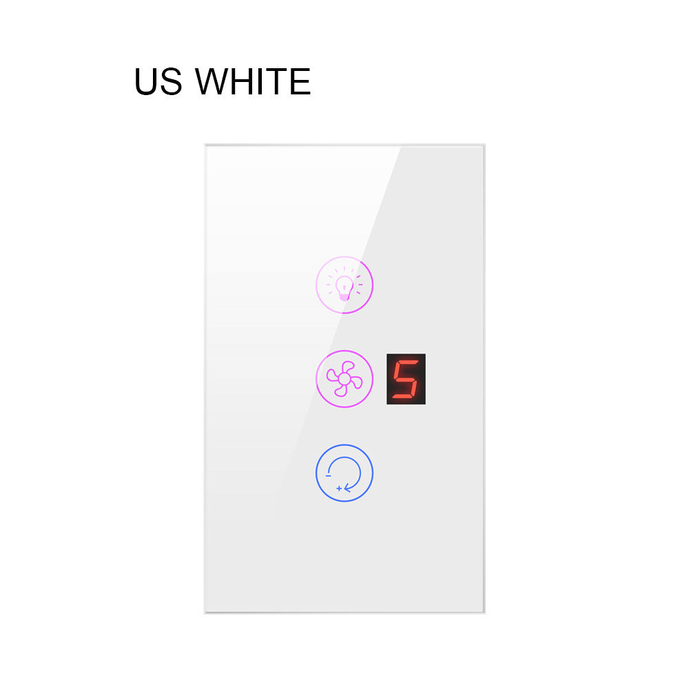 Home Fashion Minimalist Fan Light Speed Control Voice Control