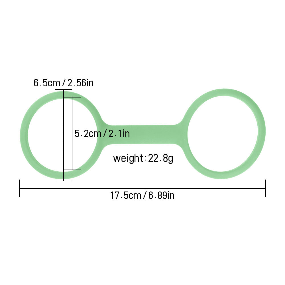 Household Fashion Silicone Soft Handcuffs Toys