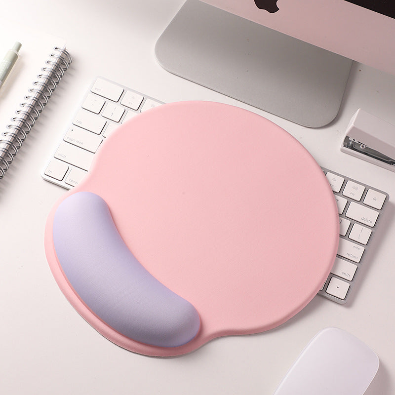 Candy Color Wrister Protective Mouse Pad Office Keyboard Support