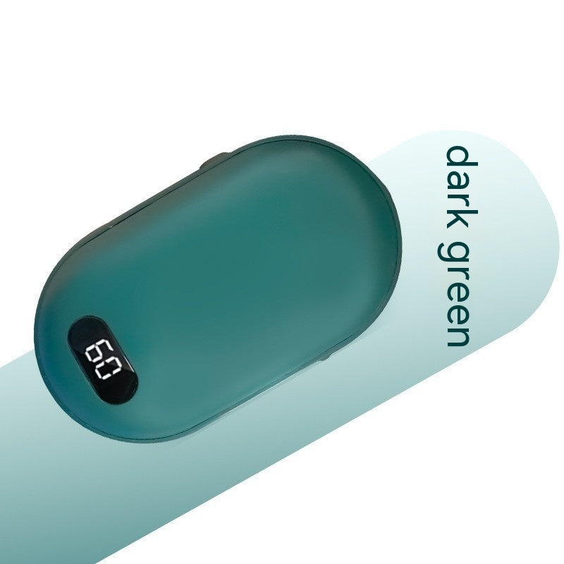 Portable Mini Digital Display Two-in-one Charging Hand Warmer